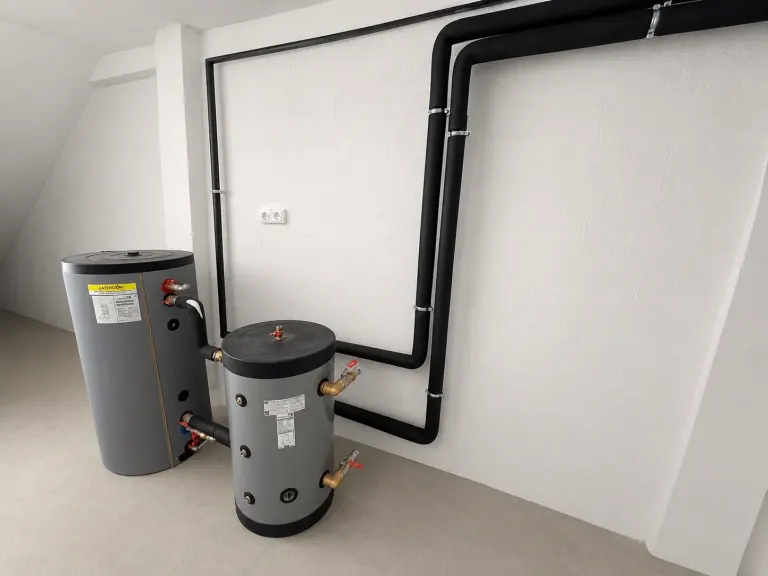 Sala técnica — aerotermia